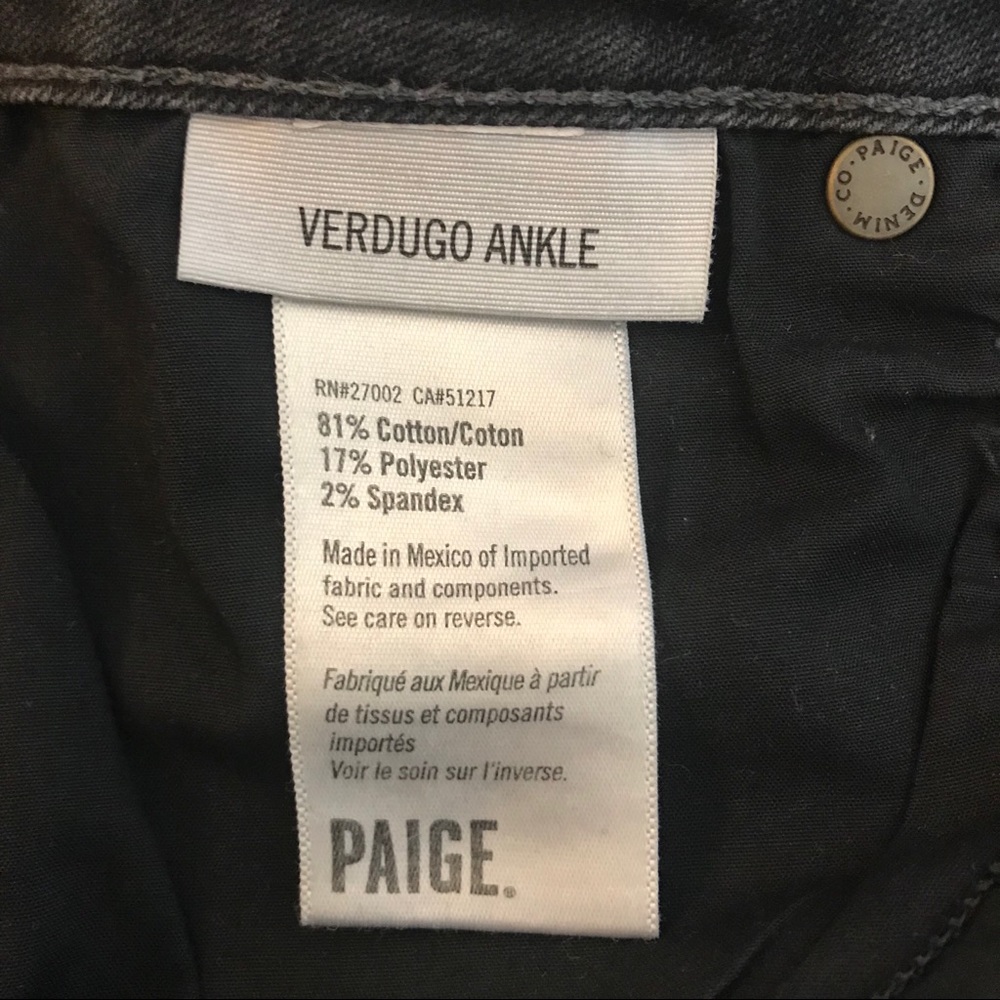 Paige Verdugo Ankle Skinny Jean - Picture 5 of 5